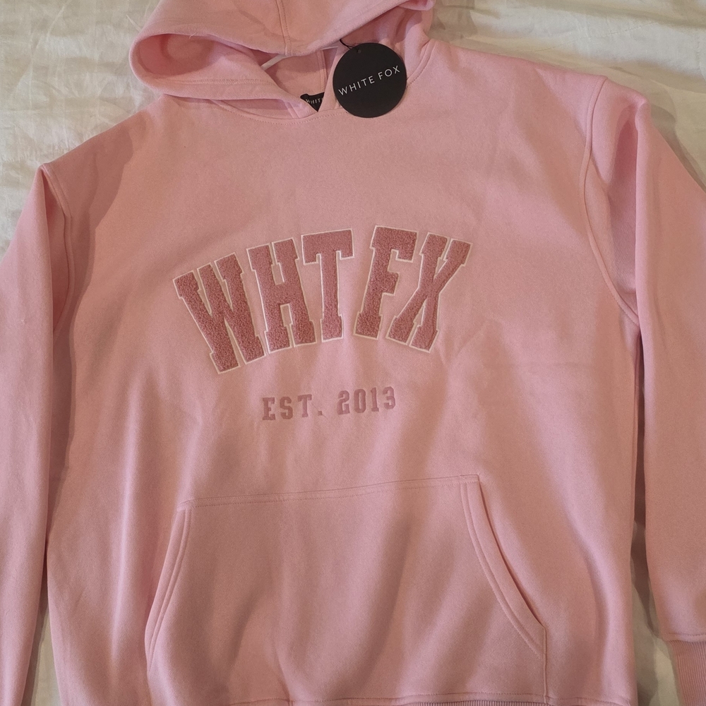White Fox Boutique Pink WHTFX Hoodie
